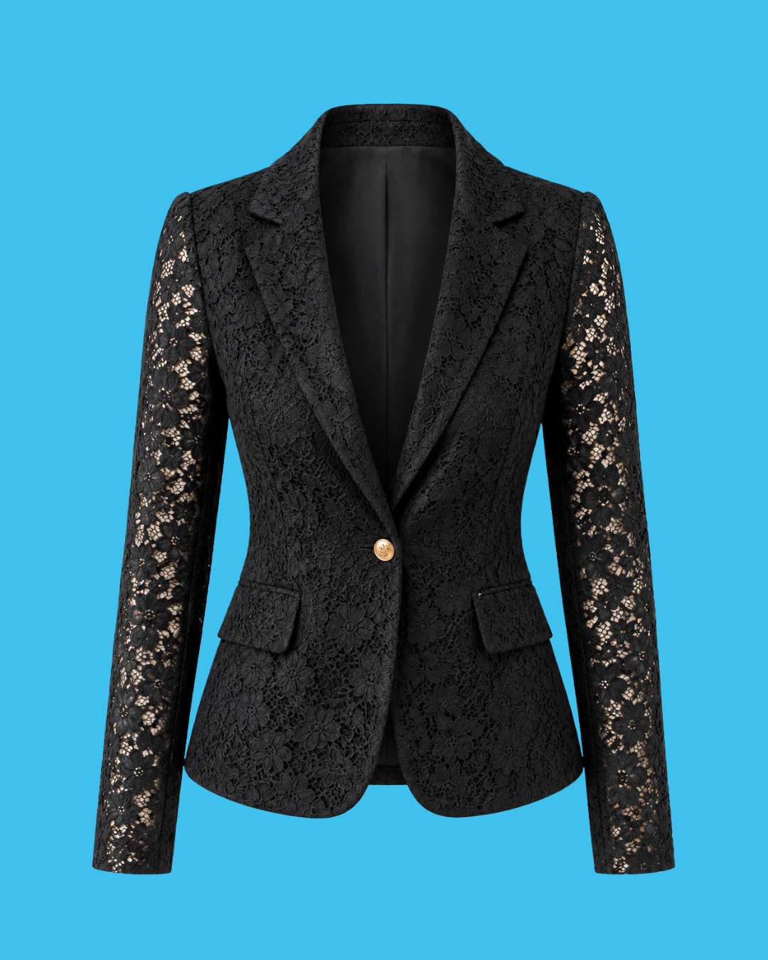 Black lace jacket