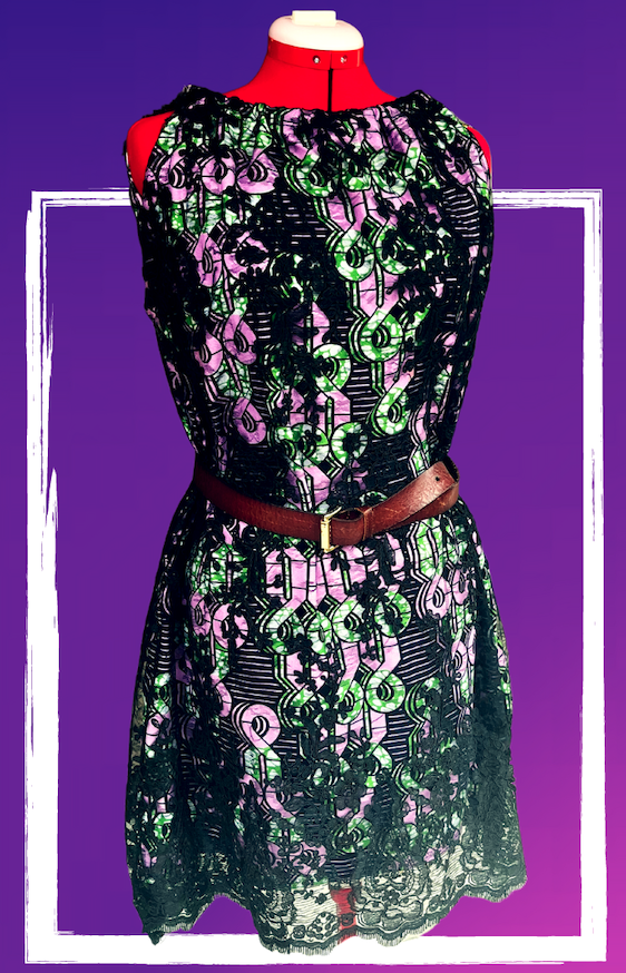 Imura purple dress